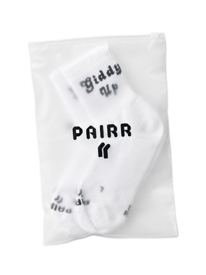 GIDDY UP Quarter Running Socks (2 Pack)