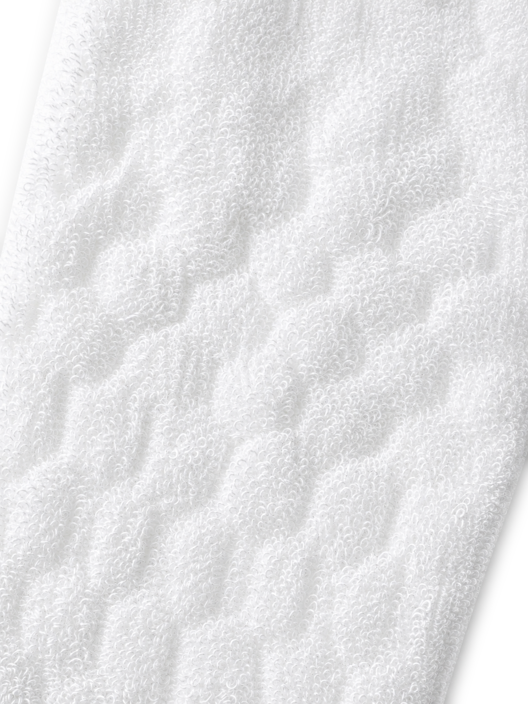 Close-up of PAIRR The 400 sock BREEZE fabric texture showing HEXvent cushioning detail